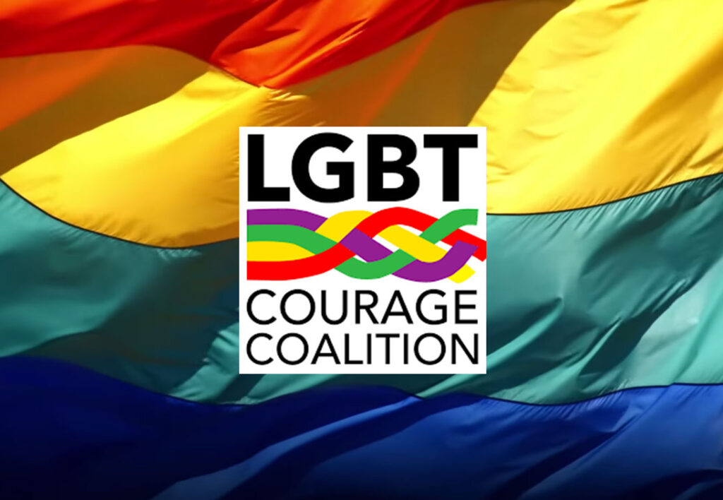 Bandeira-LGBT-Courage-Coalition